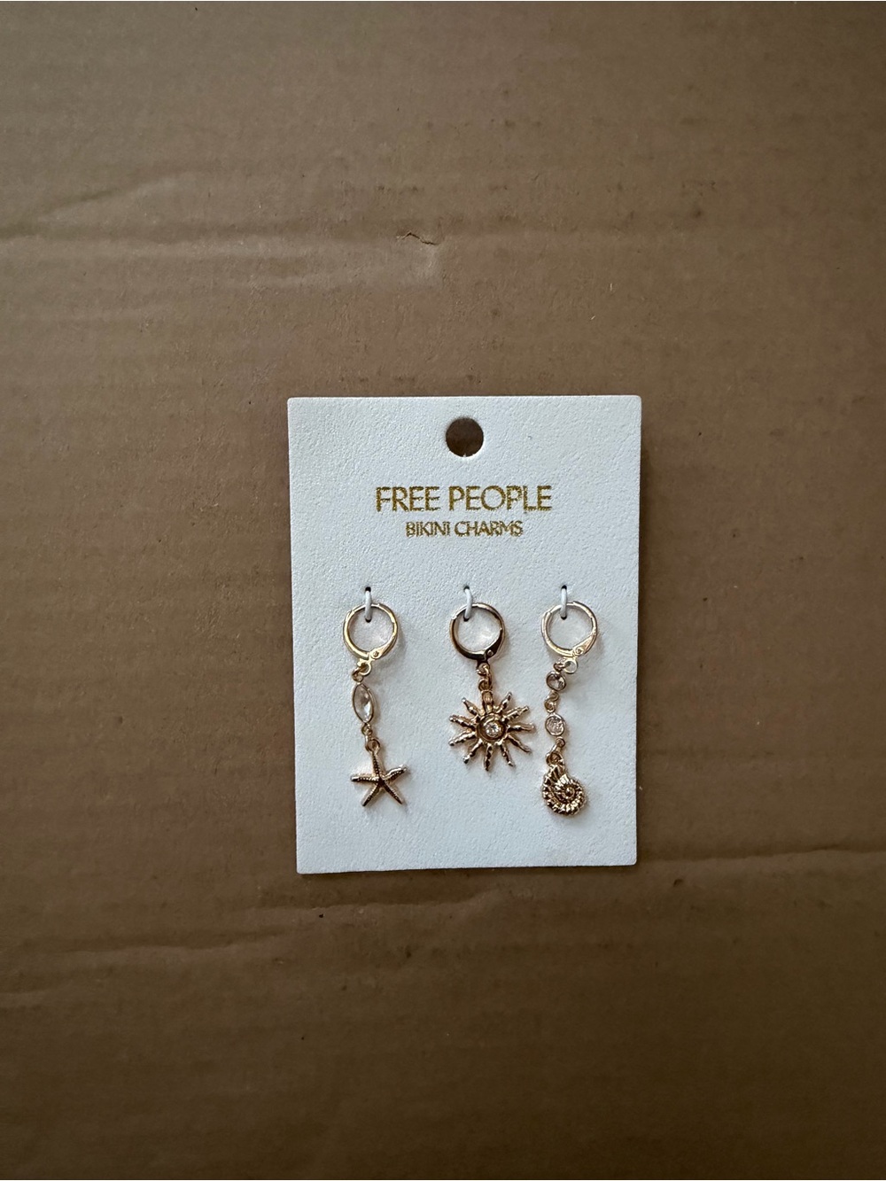 💕Free People Bikini Charms